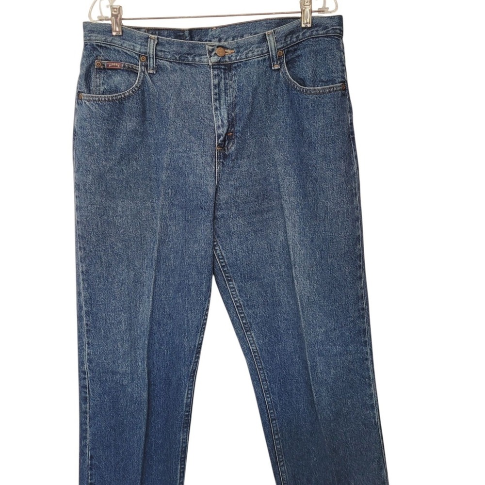 Riders by LEE Classic Fit Straight Leg Jeans Women's Size 16LONG (16L) Dark Wash